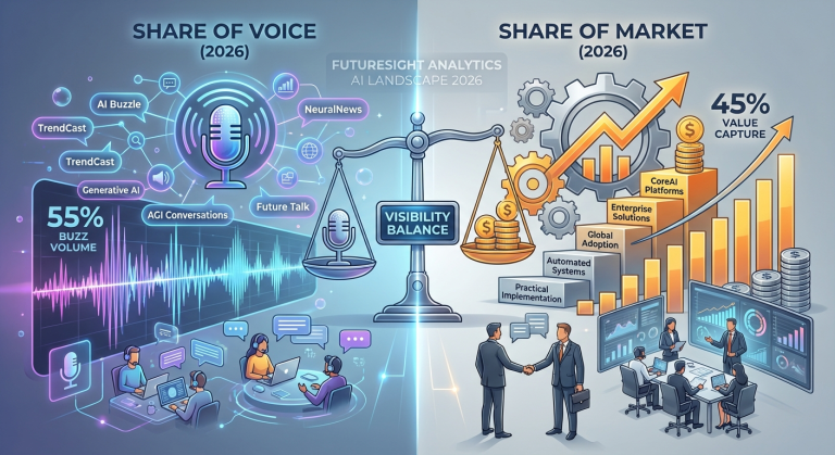 Share of Voice vs Share of Market for AI Visibility in 2026