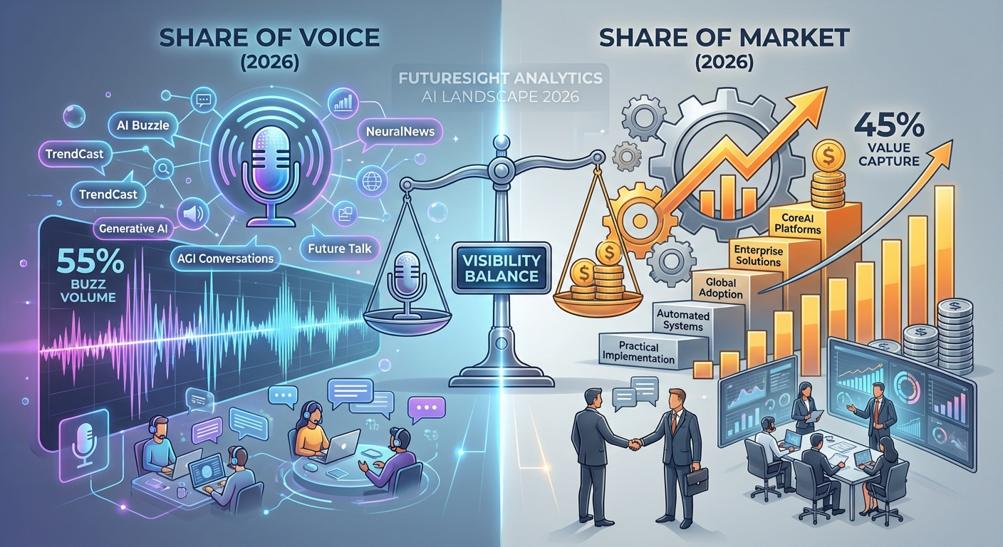 Share of Voice vs Share of Market for AI Visibility in 2026