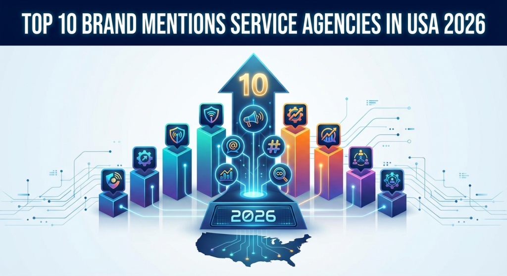 Top 10 Brand Mentions Service Agencies in USA 2026