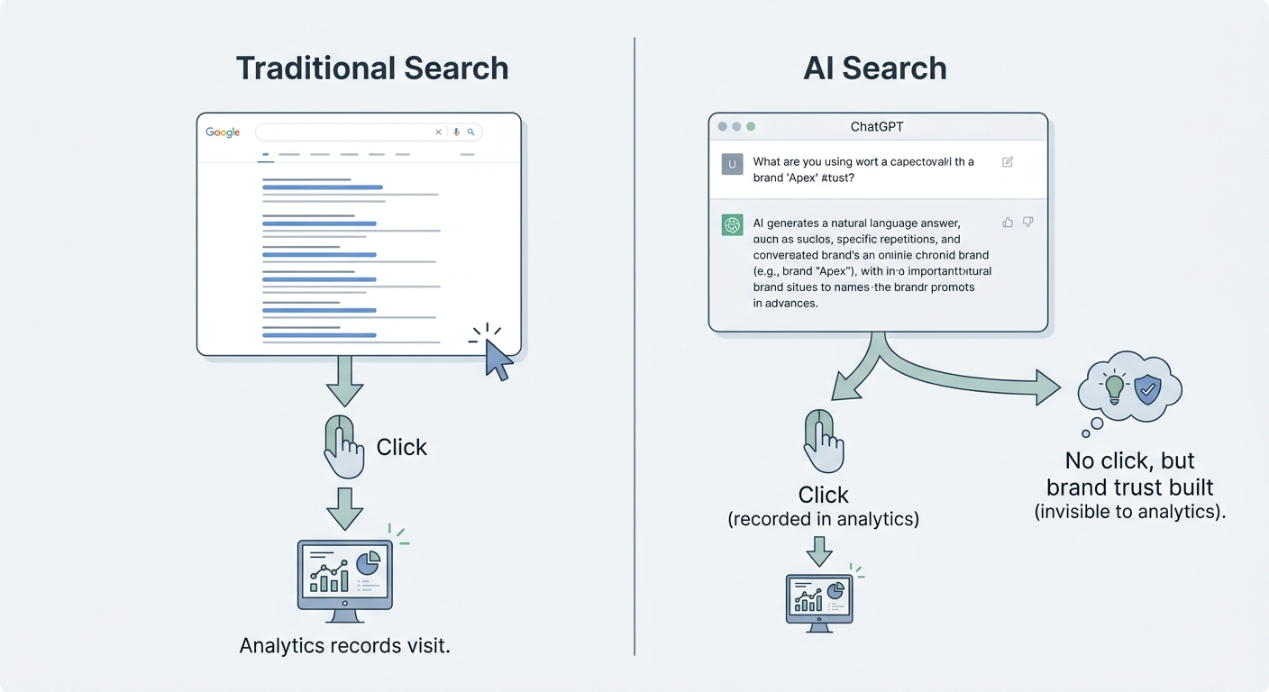traditional vs ai search