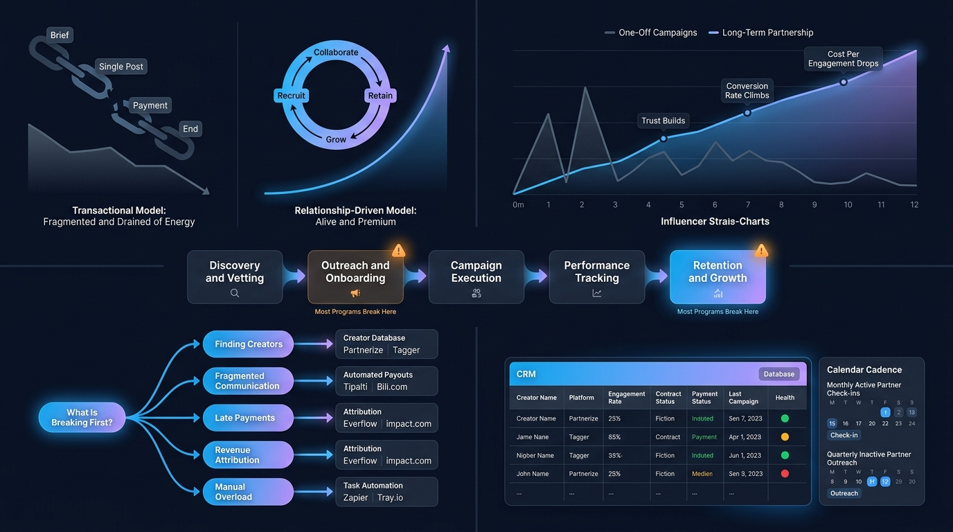 transactional-vs-relationship-driven-influencer-management-comparison