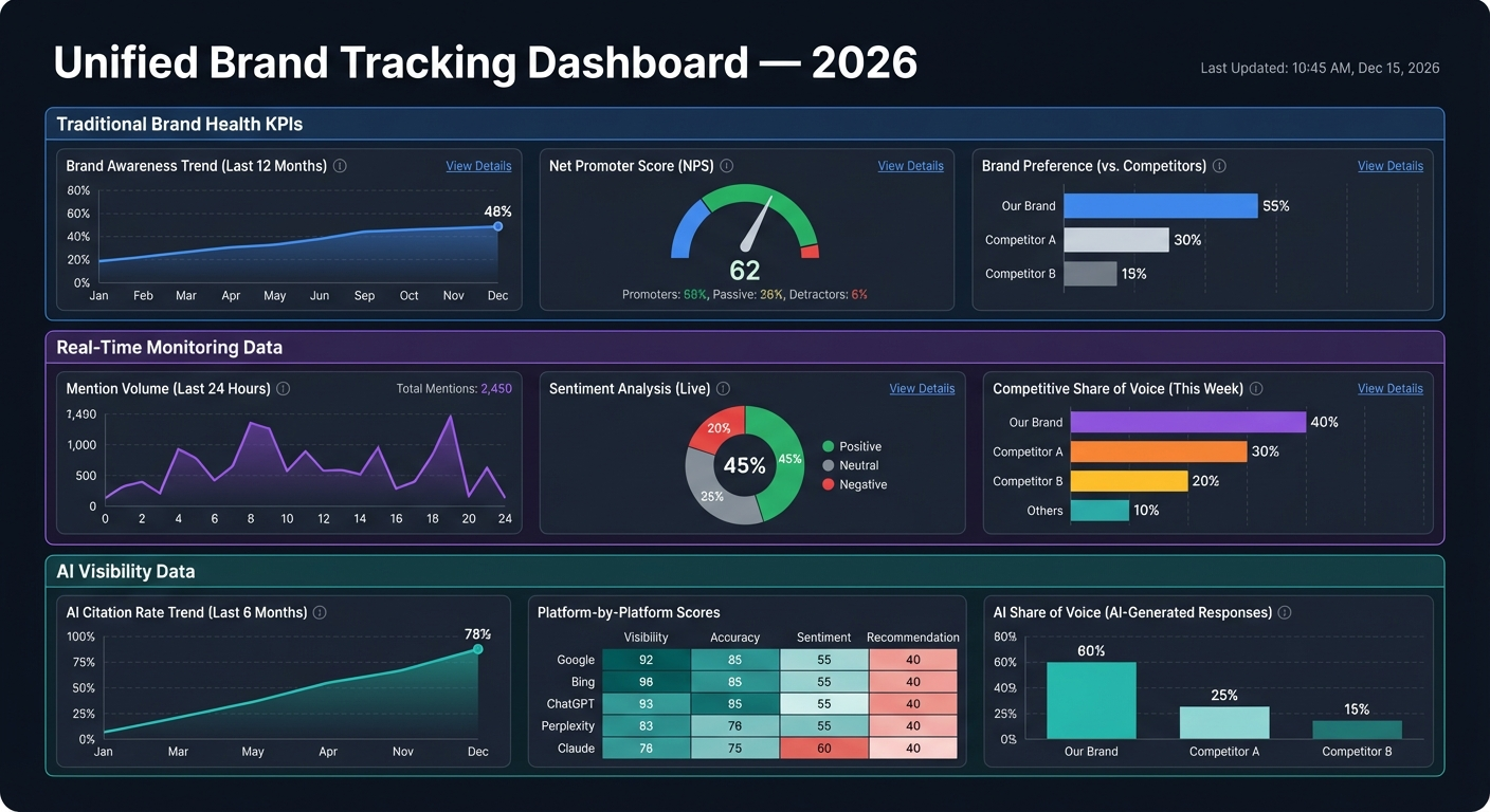 unified brand tracking dashboard