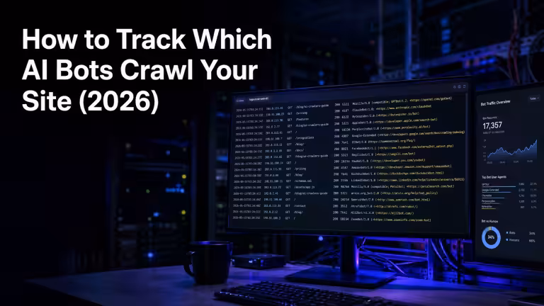 AI bot tracking data layers diagram