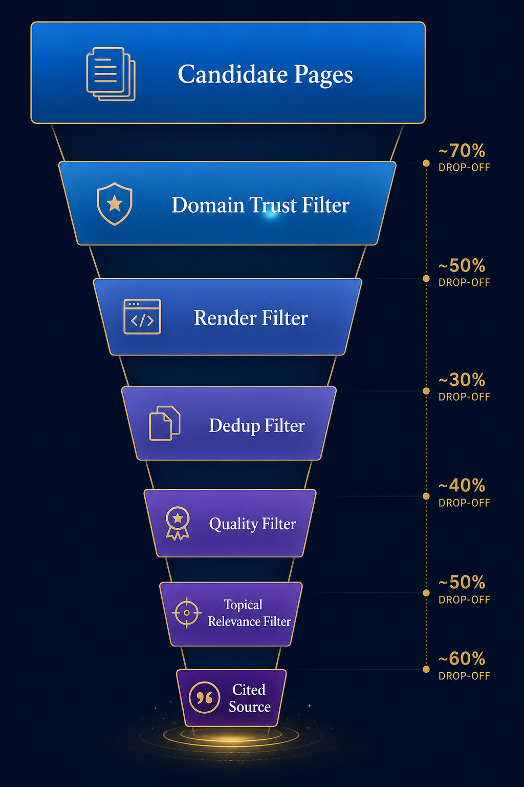 ai-crawler-source-filtering-funnel