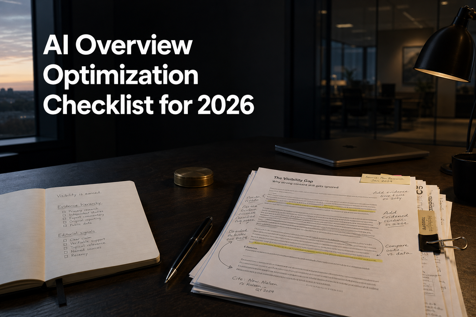 ai-overview-optimization-checklist-8-signals-diagram