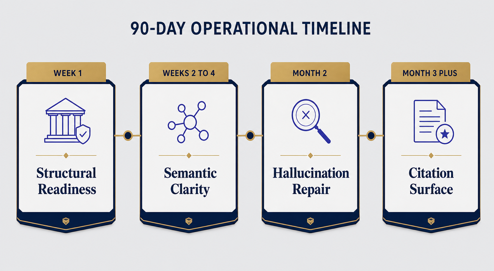 ai-visibility-diagnostic-90-day-timeline