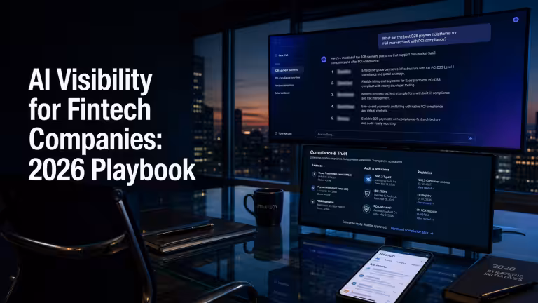 Fintech AI visibility cfo using ChatGPT for vendor shortlist