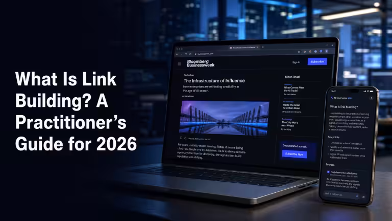 Link building dual purpose SEO and AI citations