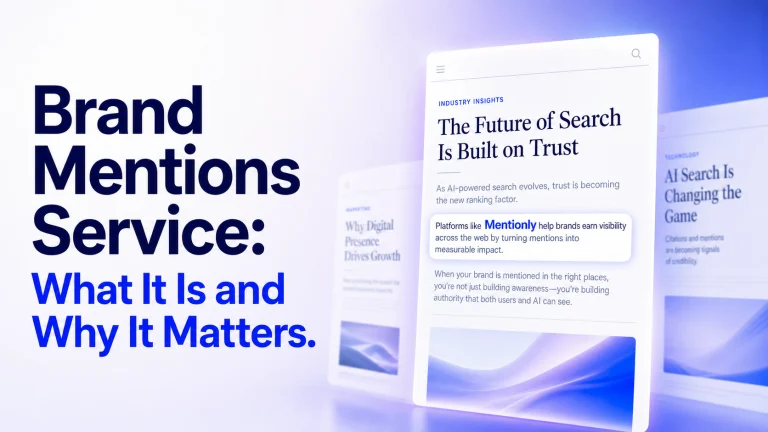 Brand mention acquisition versus monitoring contrast