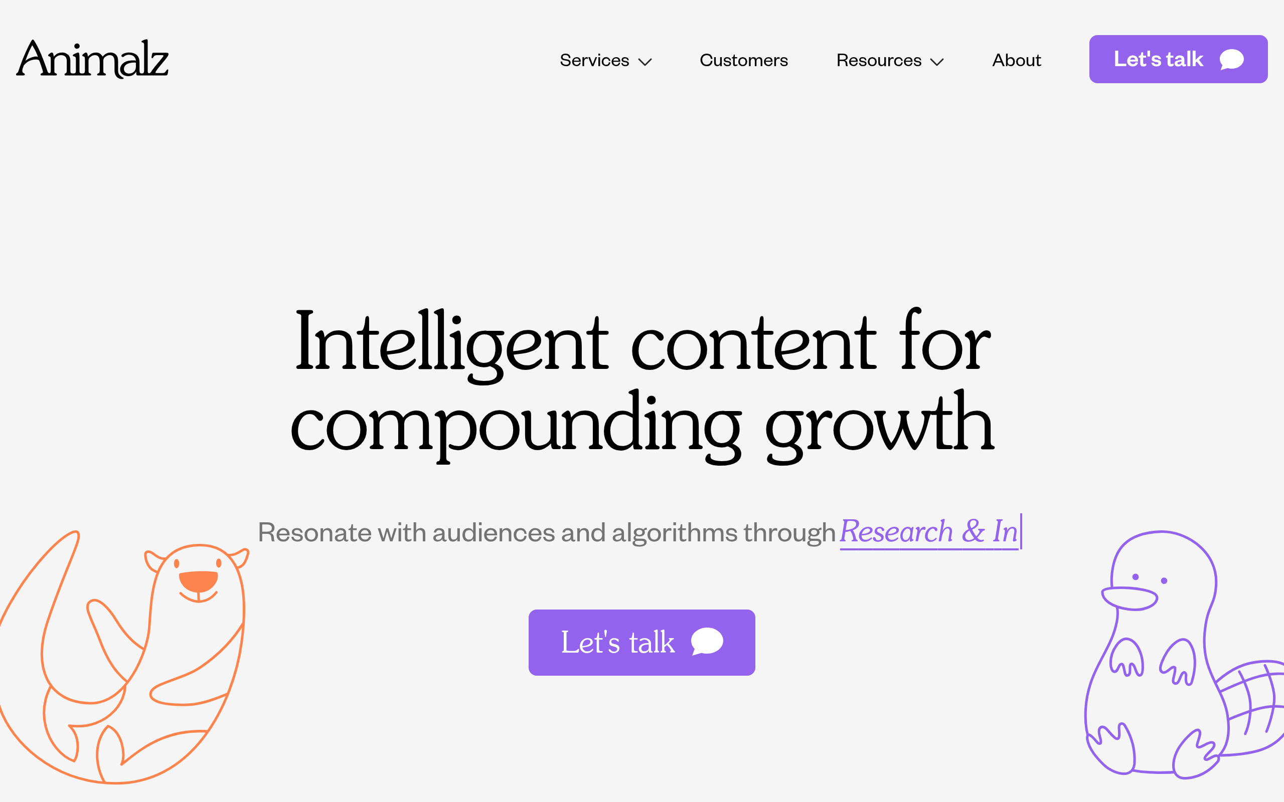 animalz-saas-thought-leadership-content-agency-homepage
