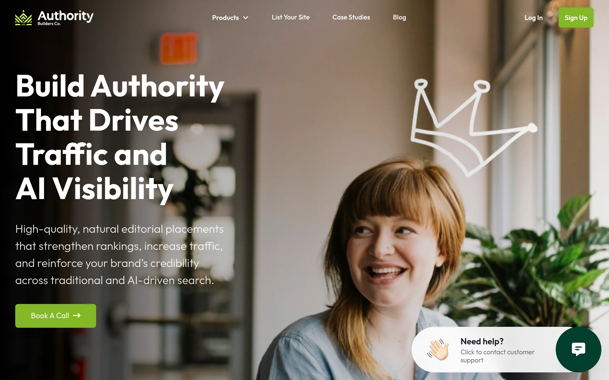 authority-builders-homepage-showing-vetted-link-placement-network
