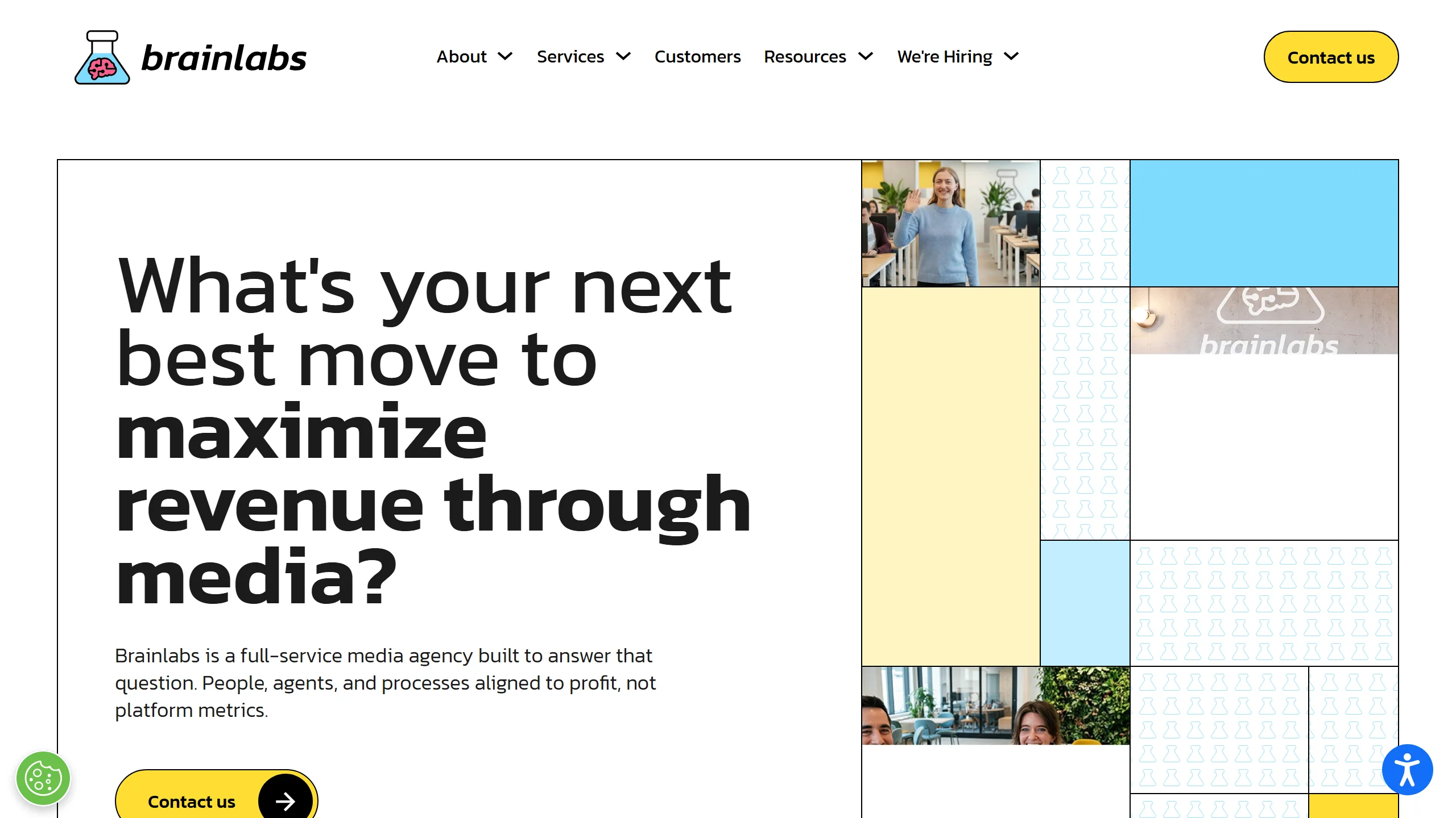 Screenshot of https://www.brainlabsdigital.com