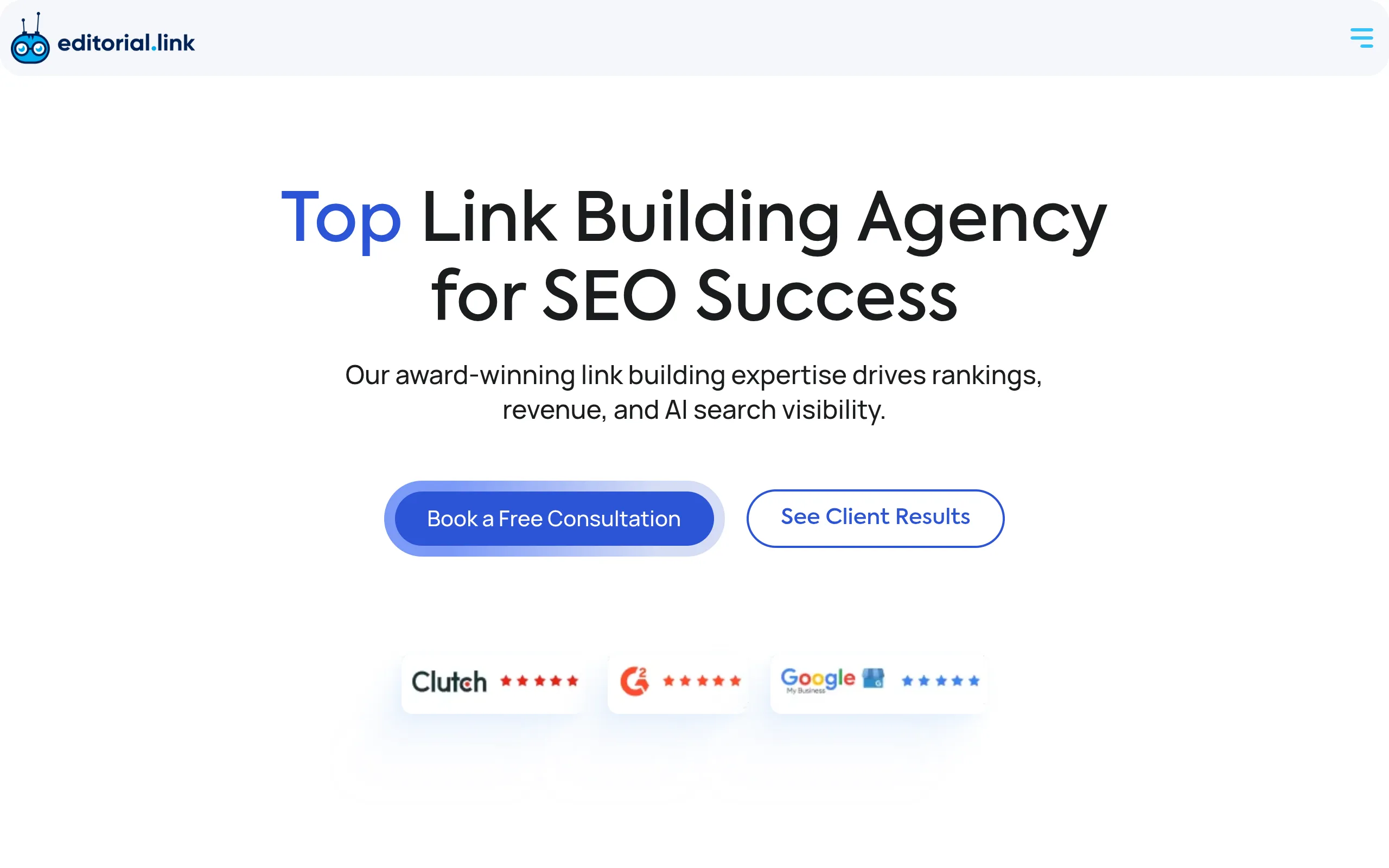 editorial dot link relationship-based editorial backlink agency homepage