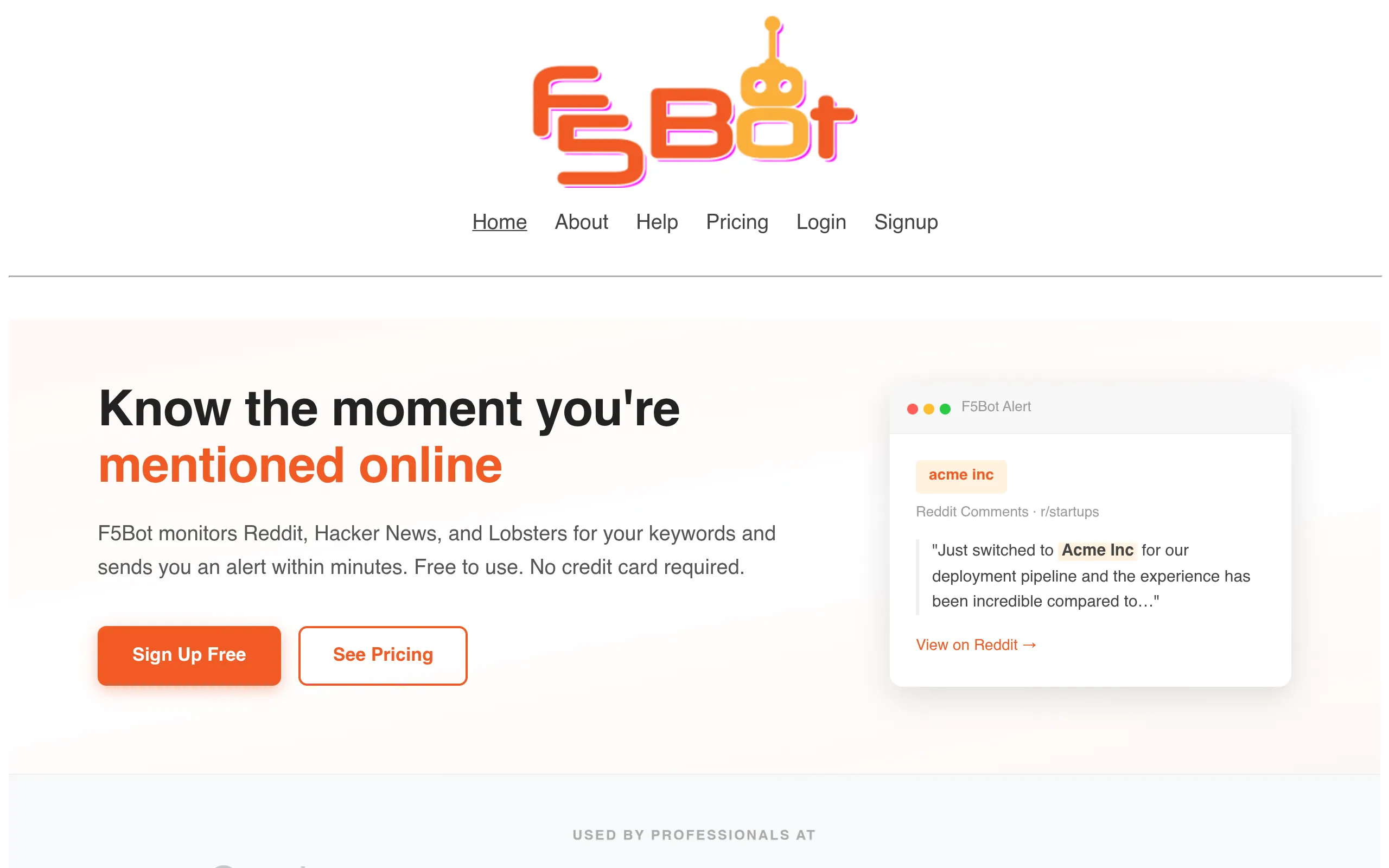 f5bot-free-reddit-and-hacker-news-keyword-alert-setup