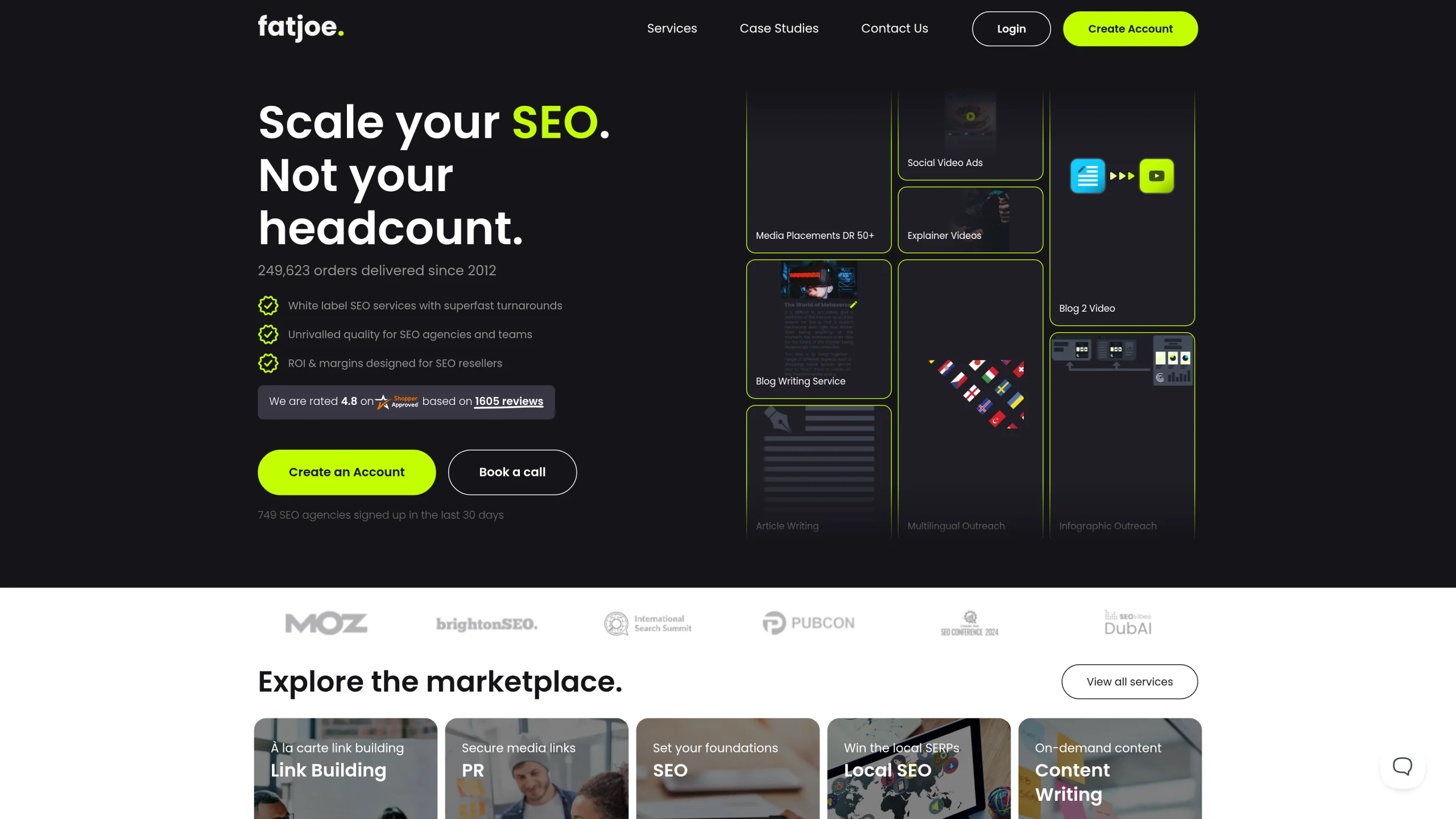 Screenshot of https://fatjoe.com/
