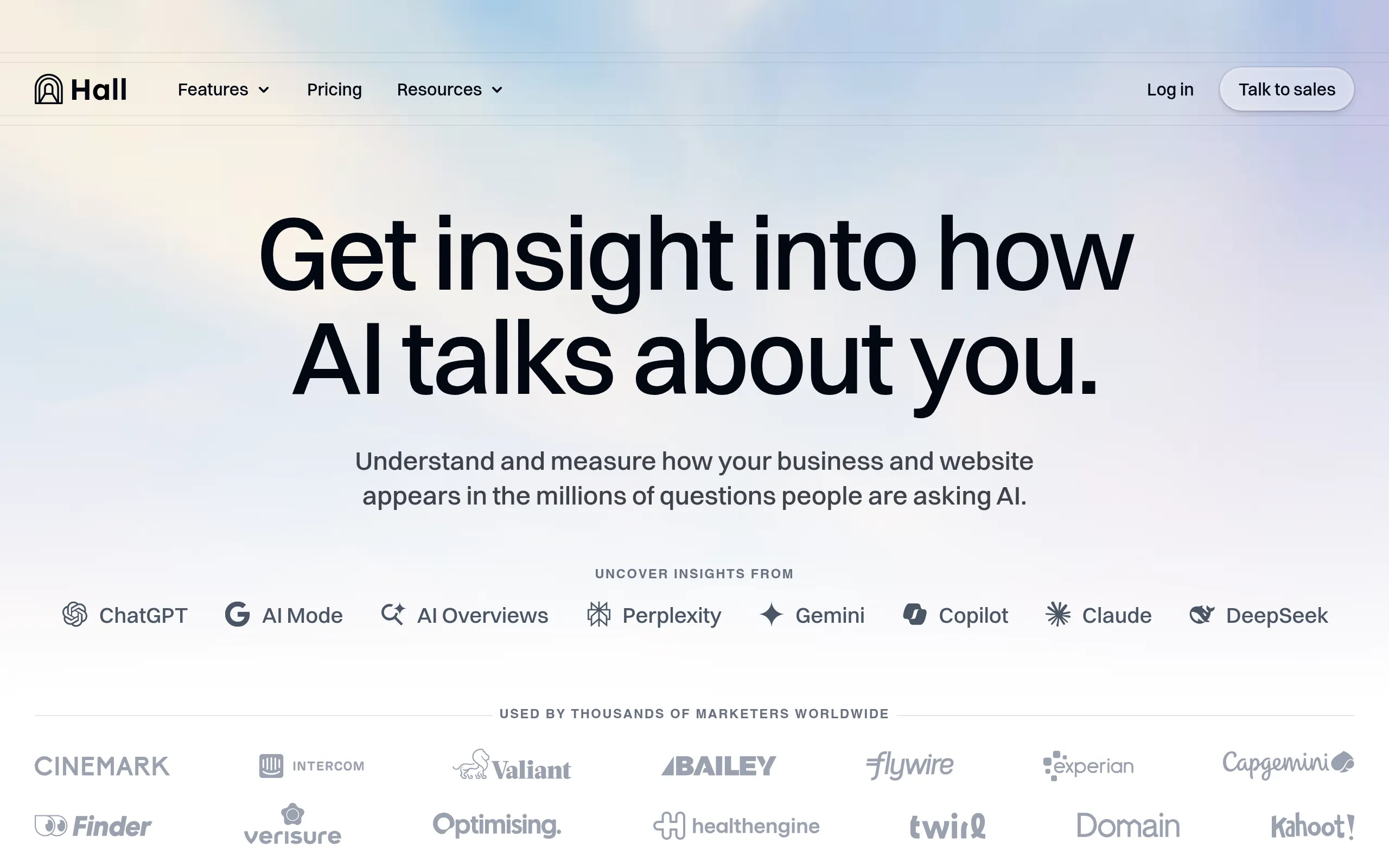hall-aeo-tool-dashboard-tracking-chatgpt-brand-mentions