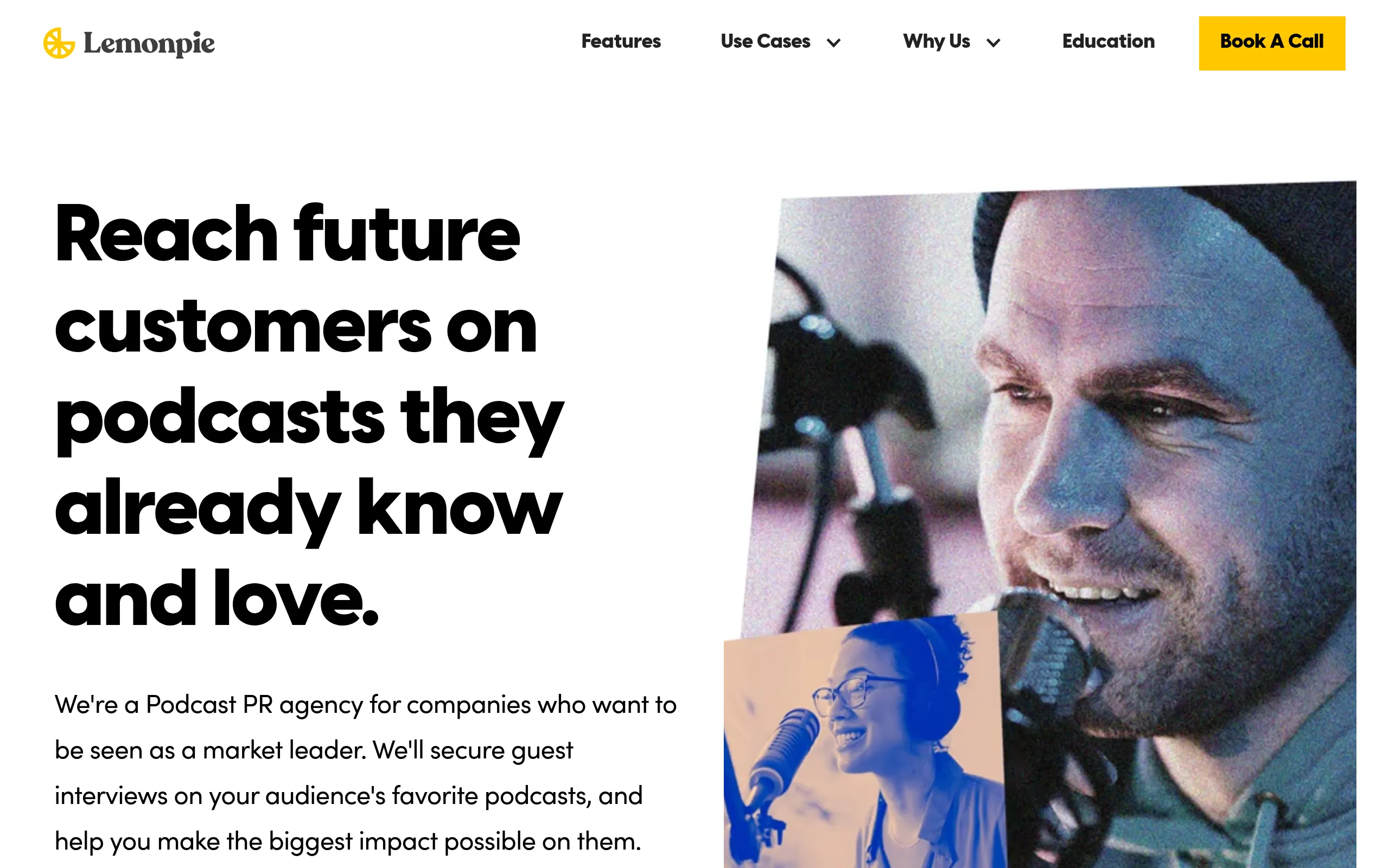 lemonpie-podcast-pr-agency-website-for-market-leader-brands