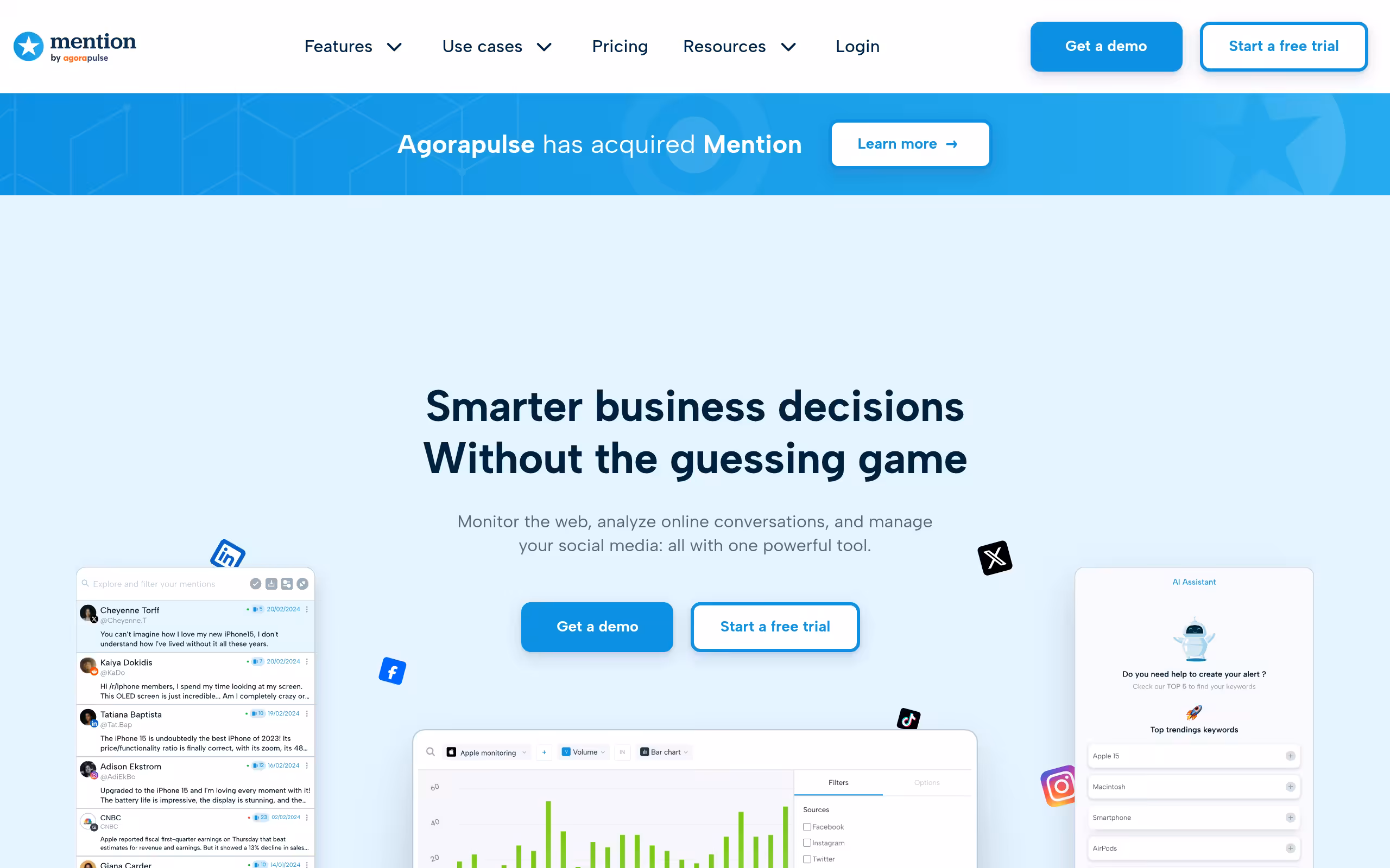 Mention lightweight real time brand monitoring tool
