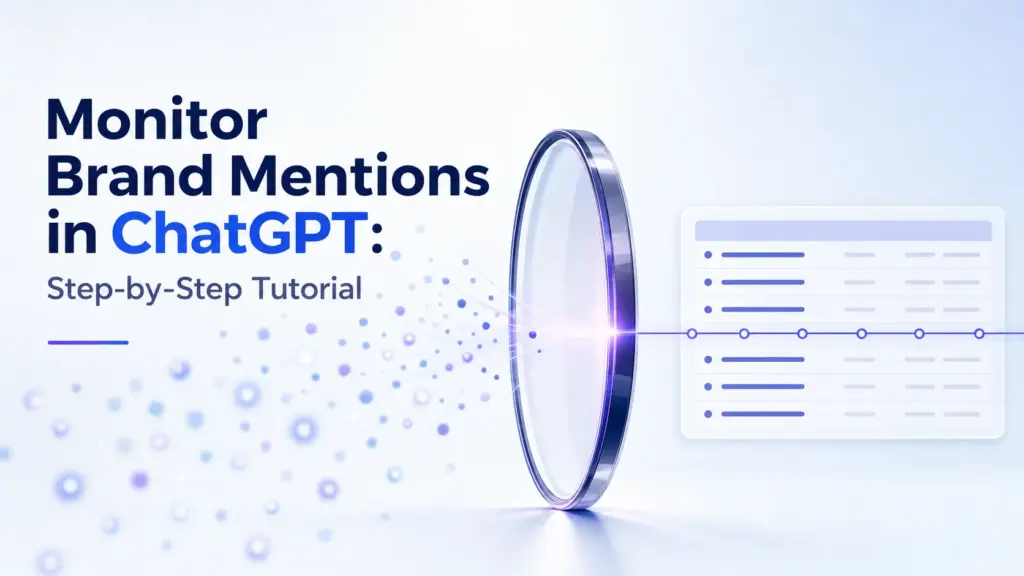From random ChatGPT answers to repeatable monitoring system