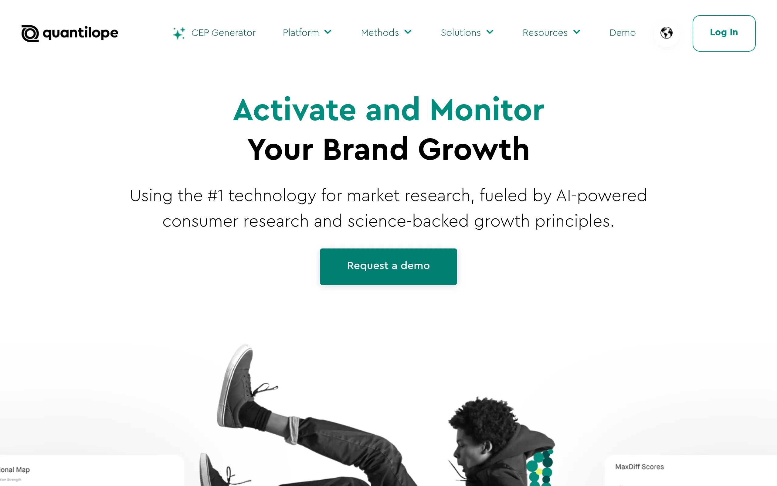 Quantilope automated consumer insights and brand tracking