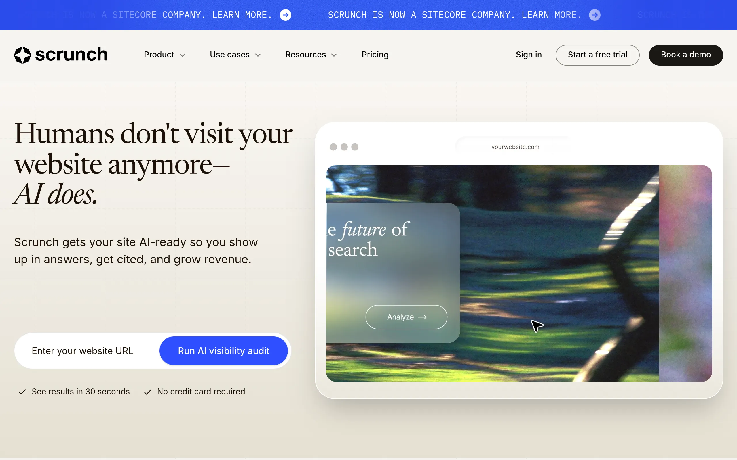 Scrunch AI advanced analytics for ChatGPT brand intelligence and sentiment