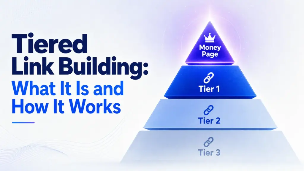 tiered-link-building-pyramid-with-money-page-at-apex-and-three-supporting-tiers