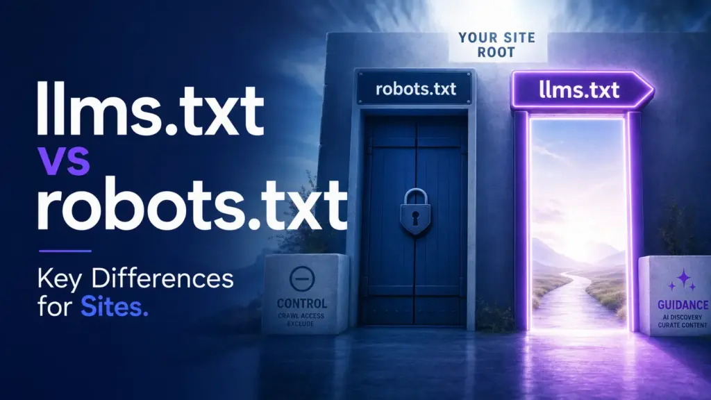 Two files at site root control versus guidance
