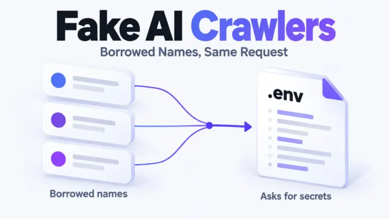 Fake AI Crawlers: 1,179 Requests Hunting for Secrets